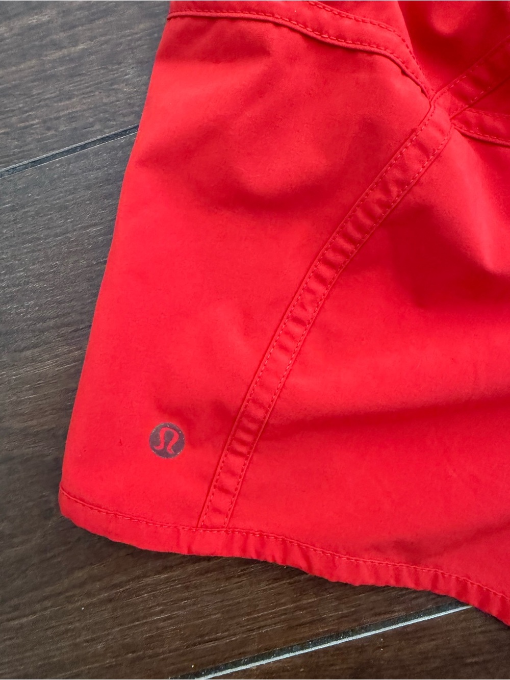 lululemon athletica Bright Red Athletic Shorts